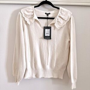 Who What Wear cotton blend knit sweater size M NWT